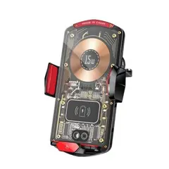 Mobile Phone Holder For Car with Wireless Charging (A6)