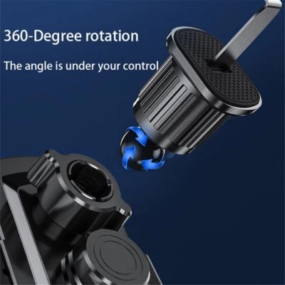 Mobile Phone Holder For Car with Wireless Charging (A6)