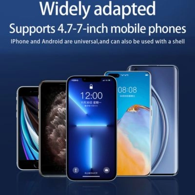 Mobile Phone Holder For Car with Wireless Charging (A6)