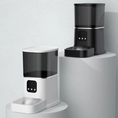 Automatic Cat Feeder Dispenser with Voice Interaction (5L)
