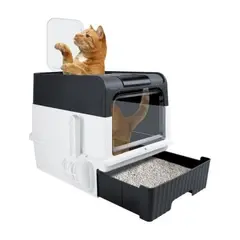 Cat Litter Box - Tray with Scoop Lid