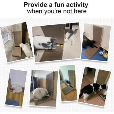 Cat Scratching Cardboard For Indoor Cats