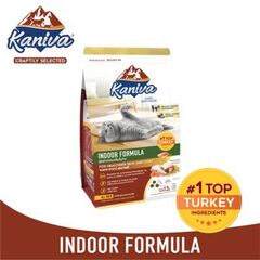 Kaniva Indoor Formula Cat Food - Salmon, Turkey & Rice for All Ages (2.8kg)