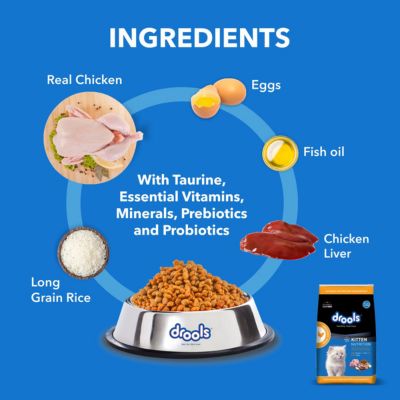 Drools Kitten Dry Cat Food - Real Chicken (3kg)