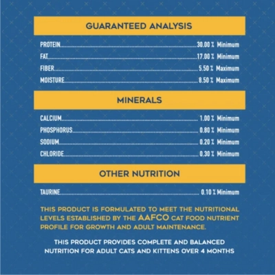 Kaniva Cat Food Skin & Coat Tuna, Ocean Fish & Rice for All Ages (2.8kg)