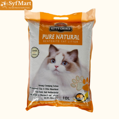 Kitty Choice Pure Natural Bentonite Cat Litter – Lemon 10L