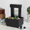 Tabletop Vintage Indoor Waterfall Decorative Desk Fountain with Led Light - image 5