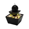 Tabletop Waterfall Decorative Desk Fountain with Soft Light - image 1