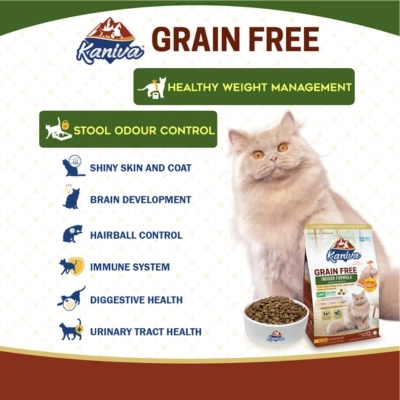 Kaniva Grain Free Cat Food Indoor Formula for All Ages (1.2kg)