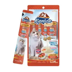Kaniva Creamy Treat Tuna Topping Lobster + Tuna Freeze Bits 15g*5