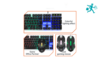 Jeqang JK-1980 Wired RGB Keyboard & Mouse Set with USB Interface, Durable Design for Laptop & Computer - image 3