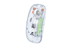 Jeqang JW-AP07 Transparent Dual-Mode Wireless Mouse - Bluetooth & 2.4G